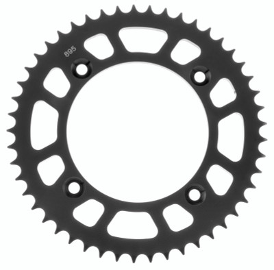 BikeMaster KTM Rear Steel Sprocket 428 46T - Black - 965068 User 3