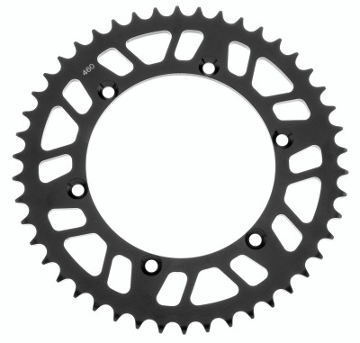 BikeMaster Kawasaki Rear Steel Sprocket 520 49T - Black - 965172 User 3