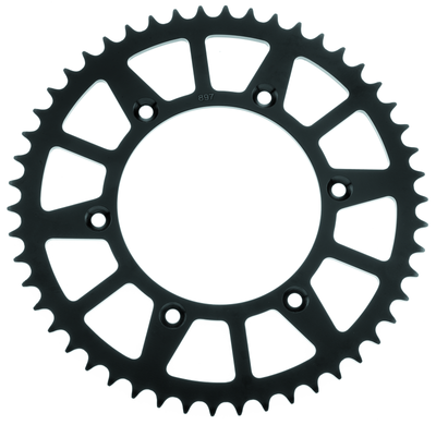 BikeMaster Husaberg Rear Steel Sprocket 520 52T - Black - 965218 User 3