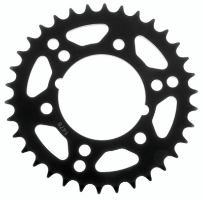 BikeMaster Kawasaki Rear Steel Sprocket 520 40T - Black - 965234 User 3