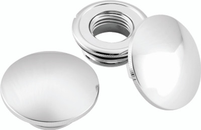 Bikers Choice 82-Up Chrome Slim Gas Cap Set Screw In - 482432 Photo - Primary