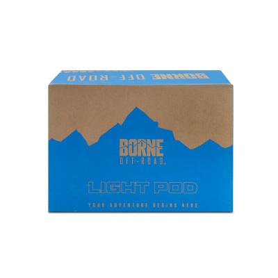 Borne Off-Road 21+ Bronco Light Pods 2pc Ditch 3x3 Spot - BNLT-BR-21-DT2S Photo - Primary