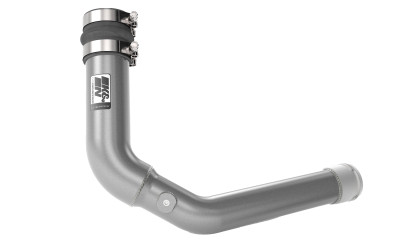 K&N 22-23 Subaru WRX 2.4L H4 Aluminum Charge Pipe Kit - Gunmetal Gray - 77-1017KC Photo - Primary