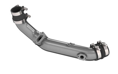 K&N 20-22 Hyundai Veloster N 2.0L L4 Aluminum Charge Pipe Kit - Gunmetal Gray - 77-1019KC Photo - Primary