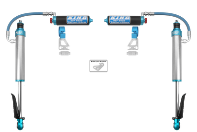 King Shocks 2024+ Toyota Tacoma 2.5 Dia Remote Reservoir Shock w/Adjuster (Pair) - Rear - 25001-409A Photo - Primary