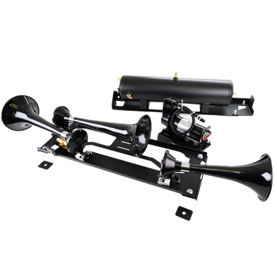Kleinn 23-24 Ford F-250/ F-350/ F-450 Onboard Air System w/ Model 230 Horns - FSD23-230 Photo - Primary