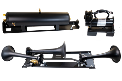 Kleinn 23-24 Ford F-250/ F-350/ F-450 Onboard Air System w/ Model 730 Horns - FSD23-734 Photo - Primary