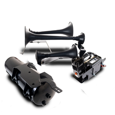 Kleinn 20-24 Chevrolet Silverado 2500 HD/ 3500 HD Onboard Air System w/ Model 730 Horns - GMHD20-734 Photo - Primary