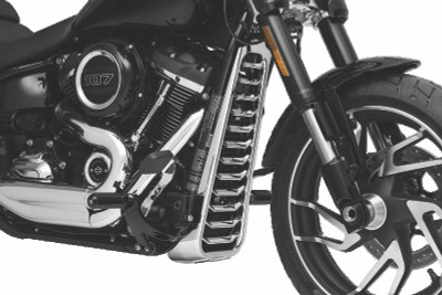 Kuryakyn Precision Chin Spoiler M8 Softail Models, Chrome - 6464 Photo - Primary