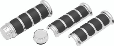 Kuryakyn ISO Grips For Heated Grips Chrome - 6780 Photo - Primary