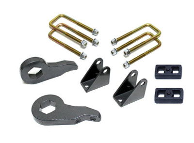 MaxTrac 01-10 GM 1500HD/2500HD/3500HD 2WD/4WD 8 Lug 2.5in/1in Torsion Key Lift Kit - K880731 Photo - Primary