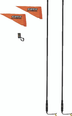 QuadBoss Qb 6Ft Smoke Dual Whip Rmte - 609661 Photo - Primary