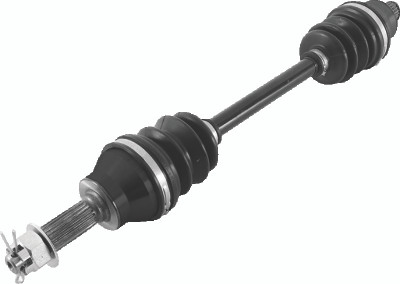 QuadBoss 06-11 Polaris Hawkeye 300 2x4 Rear Left Side Rugged Axle - 609208 Photo - Primary