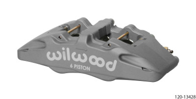 Wilwood Caliper-Forged Dynapro 6 5.25in Mount-Anodized-R/H 1.62/1.38in/1.38in Pistons .81in Disc - 120-13428 User 1