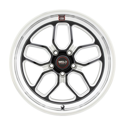 Weld S107 18X8 Laguna 5X120.7 ET00 BS4.50 Gloss Black MIL Dia 78.1 - S10788063450 Photo - Primary