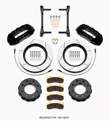 Wilwood TX6R Front Kit 15.00in Black 2011-2015 GM Truck/SUV 2500 - 140-13873 Photo - Primary