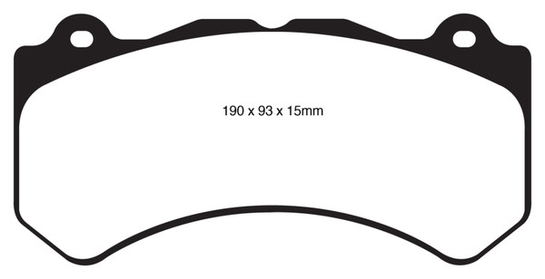 EBC DP31853C Disc Brake Pad Set For Dodge Charger 2016-2018 NEW