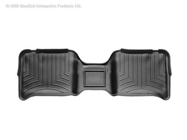 WeatherTech 05+ Dodge Dakota Quad Cab Rear FloorLiner - Black - 440252