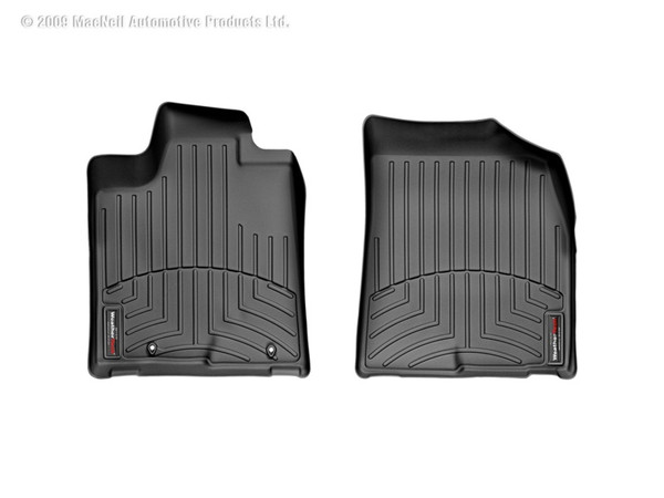 WeatherTech 08-13 Toyota Highlander Front FloorLiner - Black - 441311