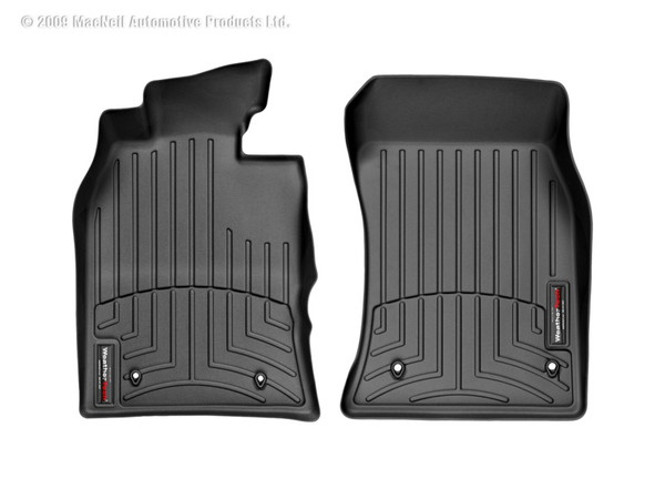 WeatherTech 02-06 Mini Cooper Front FloorLiner - Black - 441371