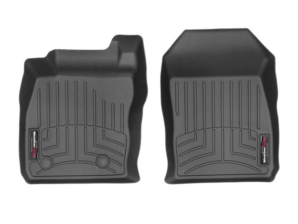 WeatherTech 11-19 Ford Fiesta Front FloorLiner (Fits Manual Trans) - Black - 4416021