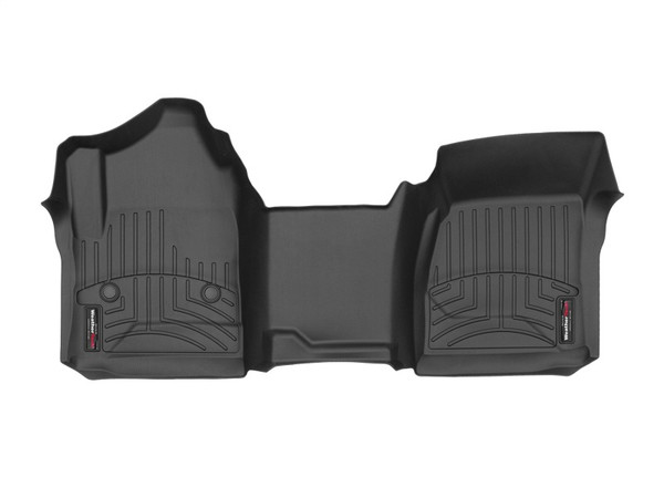 WeatherTech 14+ Chevrolet Silverado Front FloorLiner - Black - 445451