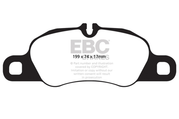 EBC DP42057R Disc Brake Pad Set For Porsche Boxster 2012-2015 NEW