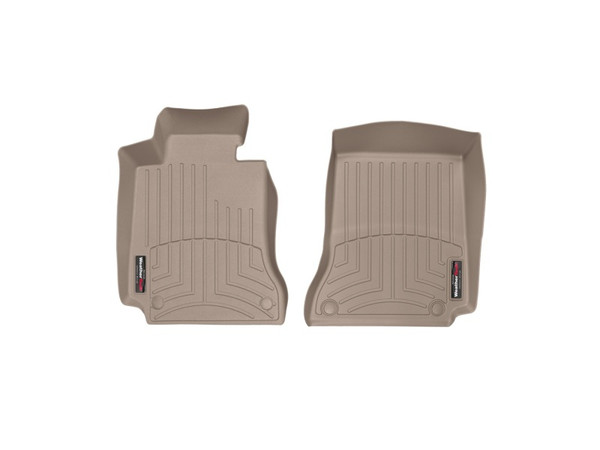 WeatherTech 12-13 Mercedes-Benz C-Class Front FloorLiner - Tan - 454701