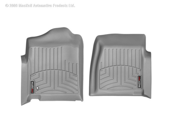 WeatherTech 99-07 Chevrolet Silverado Standard Cab Classic Front FloorLiner - Grey - 460281