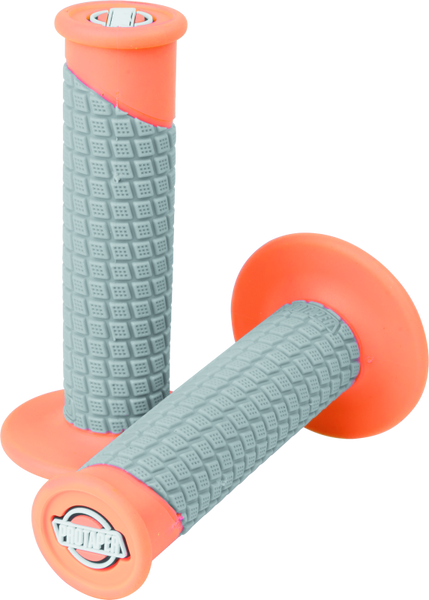 ProTaper Clamp-On Pillow Top Grips - Neon Orange/Gray - 021677
