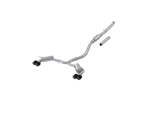 MBRP 22-24 Honda Civic/Sport Touring 1.5L T304 SS Cat-Back Exhaust 2.5in Dual Split Rear w/ CF Tips - S49063CF