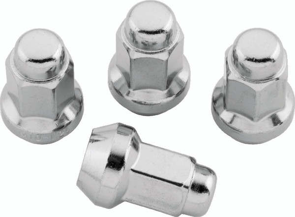 QuadBoss Lug Nuts 10x1.25 - 14mm-Od - Box of 4 - 608926