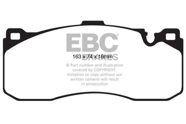 EBC DP51995NDX Disc Brake Pad Set For BMW 135i 2008-2013 NEW