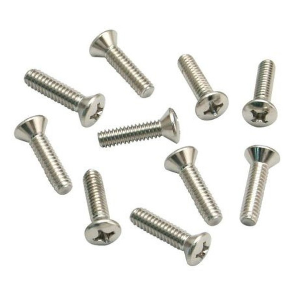 S&S Cycle Teardrop Air Cleaner Cover Screws - 10 Pack - 50-0094