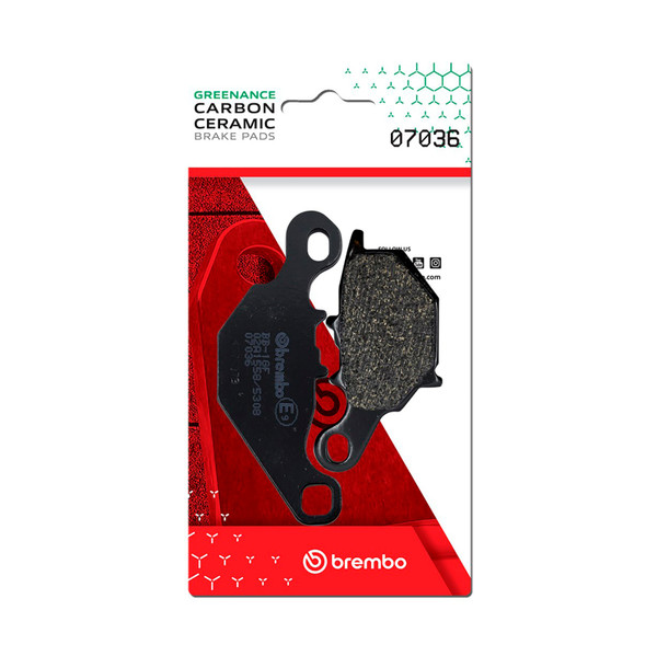 Brembo OE Suzuki Dr-Z/Suzuki Tr/Suzuki Uc/Suzuki Rm/Suzuki Epicuro Carbon Ceramic Brake Pad - Front - 07036