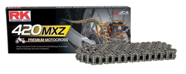 RK Chain 420MXZ-110L - Natural - 420MXZ-110