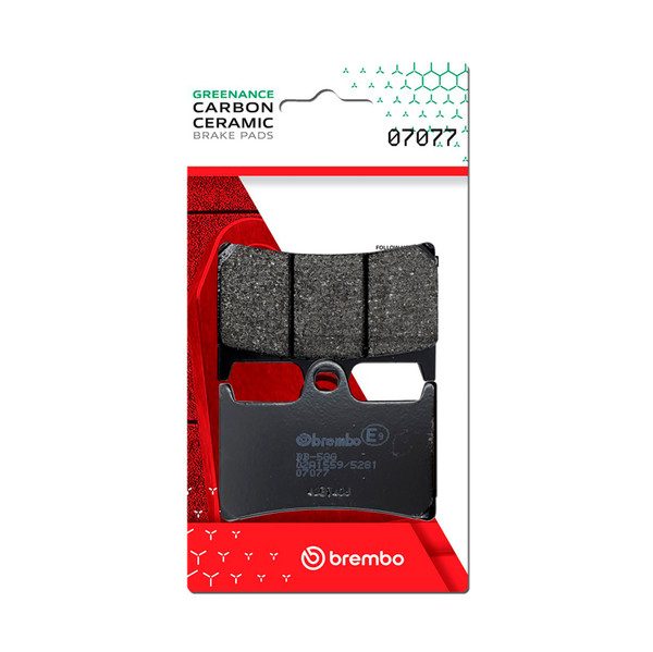 Brembo OE Yamaha Tmax Carbon Ceramic Brake Pad - Front - 07077