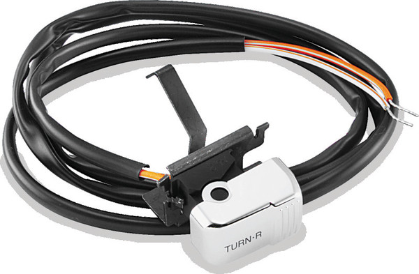 Twin Power 96-13 Big Twin XL V-Rod Chrome Right Turn Signal Switch Replaces H-D 71519-96 71683-06A - 601692