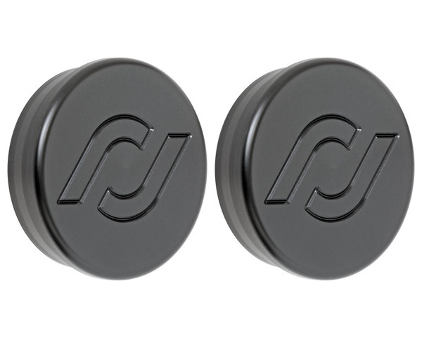 RockJock JL/JT Frame Tube Plugs Frame Front CNC Machined Black Delrin - RJ-600000-101