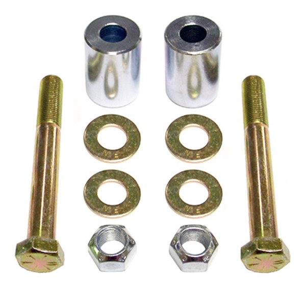 RockJock JK Shock Mount Relocation Kit Rear Lower w/ Hardware Pair - CE-9807RSRK