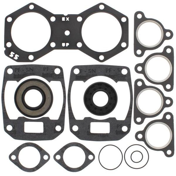 Vertex Pistons 2002 550 Classic/00-03 Sport Touring 550cc Complete Gasket Kit w/ Seals - 711238