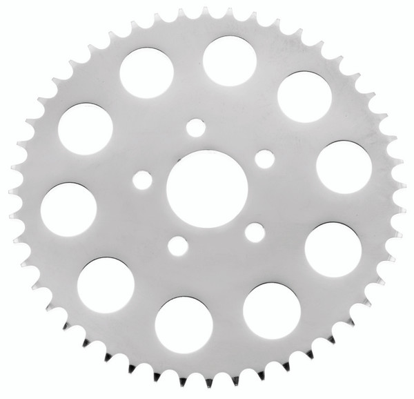Twin Power 86-92 XL Chrome Disc Brake Rear Sprocket Replaces H-D 41470-86 48 Tooth Flat - 490970