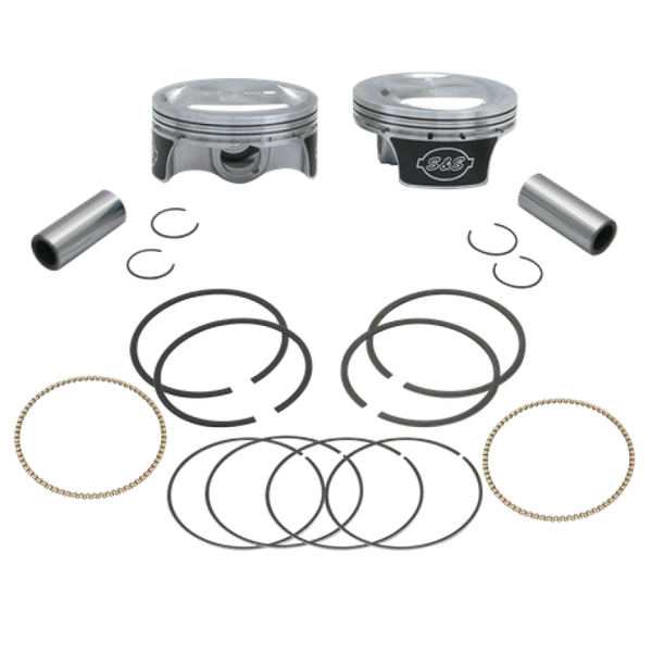 S&S Cycle 2017+ M8 Models 4.320in Bore Piston Ring Set - 1 Pack - 940-0066