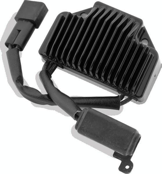 Twin Power 04-05 FXD Voltage Regulator Black Replaces H-D 74361-04 38 Amp - 498267