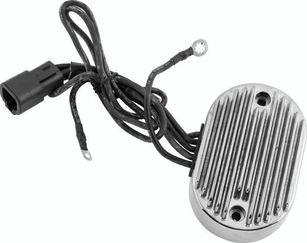 Twin Power 01-06 Softail Voltage Regulator Chrome Replaces H-D 74540-01 38 Amp - 498295