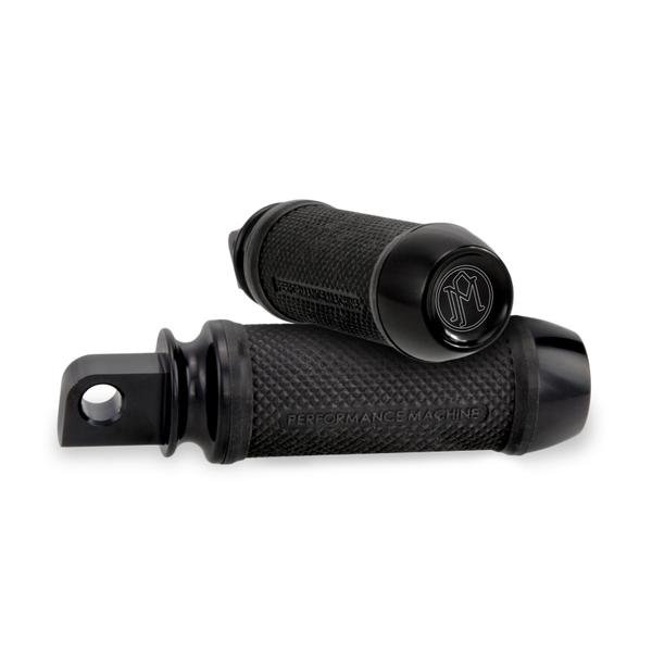 Performance Machine Footpegs Elite - Black Ano - 0035-0094-B