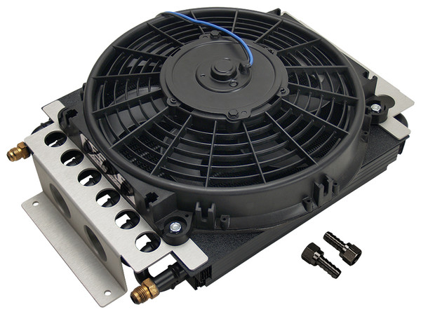 Derale 13700 16 Pass Electra-Cool Remote Cooler -6AN Inlets