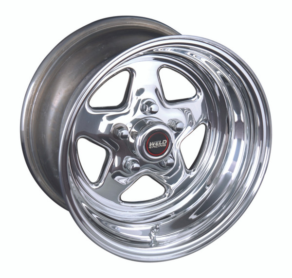 Weld Racing 96-510280 Street & Strip 15X10'' Polished Prostar 5X4.75'' 5.5'' BS