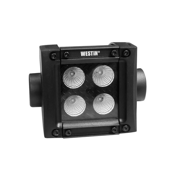 Westin 09-12212-4F B-FORCE Double Row LED Light Bar, 2 inch Flood w/3W Cree