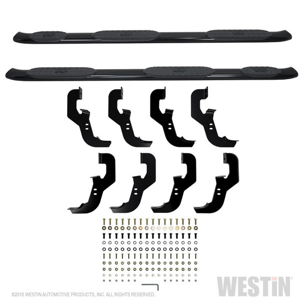 Westin 21-534695 PRO TRAXX 5 Oval Wheel to Wheel Nerf Step Bars NEW